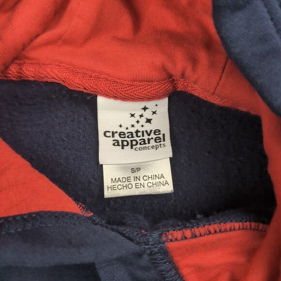 Texas Sweatshirt Men Small Blue Lone Star State Pullover Destination Hoodie - Picture 2 of 6